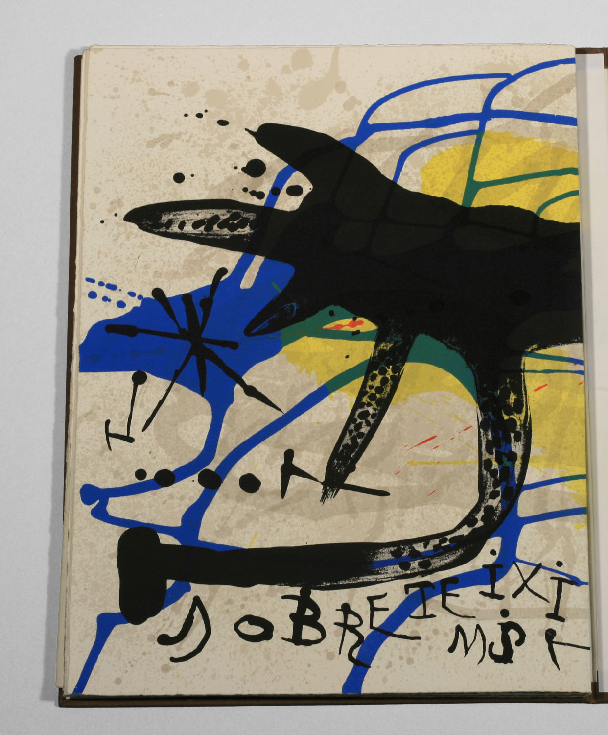 JOAN MIRO、SOBRETEIXIM VIII、海外版超希少レゾネ Joan Miro - 